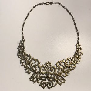 Francesca's Filigree Statement Necklace